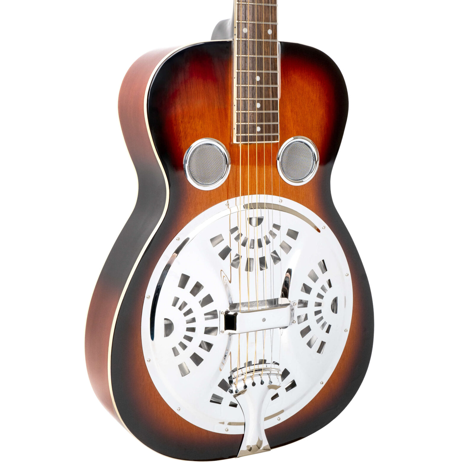 PBR/L: Lefty Paul Beard Signature-Series Roundneck Resonator Guitar with Case - Image 2