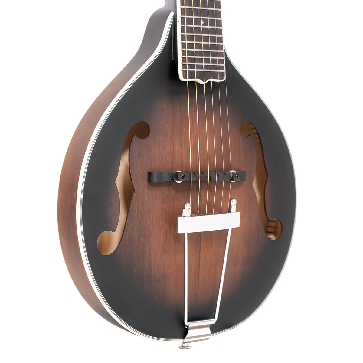 A-6/L: A-style Lefty Mando-Guitar with Pickup and Gig Bag - Image 2
