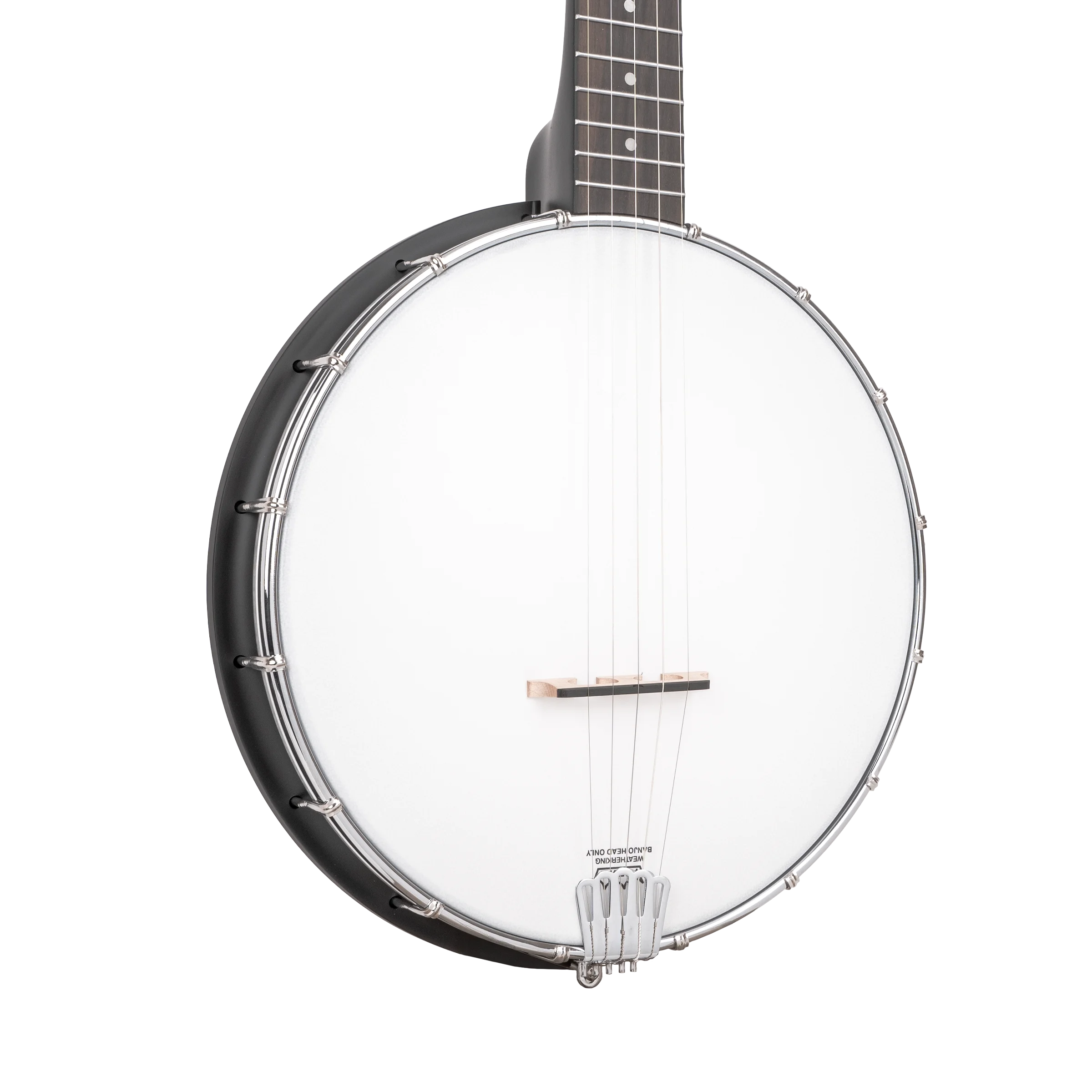 AC-1LN/L: Lefty Long Neck Acoustic Composite 5-String Open Back Banjo with Gig Bag - Image 2