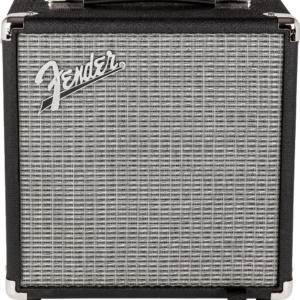 Fender Rumble 15 (V3) Bass Amp, Black and Silver, 120V