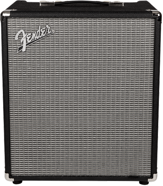 Fender Rumble 100 (V3) Bass Amp, 120V, Black/ Silver