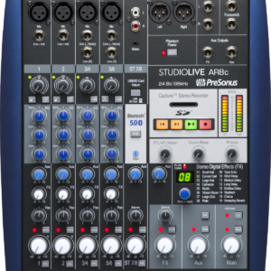StudioLive AR8c Analog Mixer, PreSonus, Blue