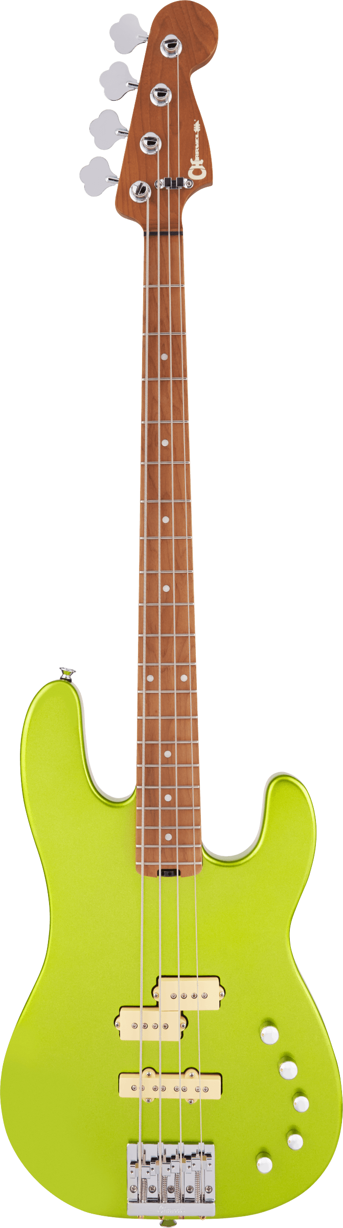 Charvel Pro-Mod San Dimas® Bass PJ IV - Lime Green Metallic