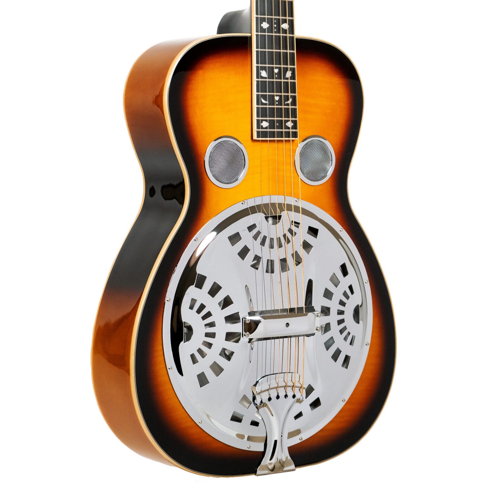 PBR-D/L: Lefty Paul Beard Signature-Series Roundneck Resonator Guitar Deluxe with Case - Image 2