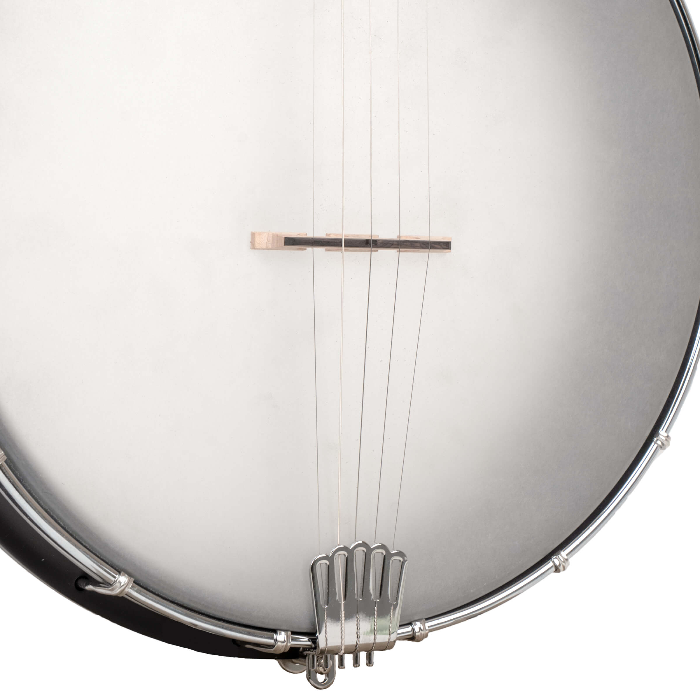 AC-12A: 12" A-Scale Acoustic Composite 5-String Openback Banjo with Gig Bag - Image 3
