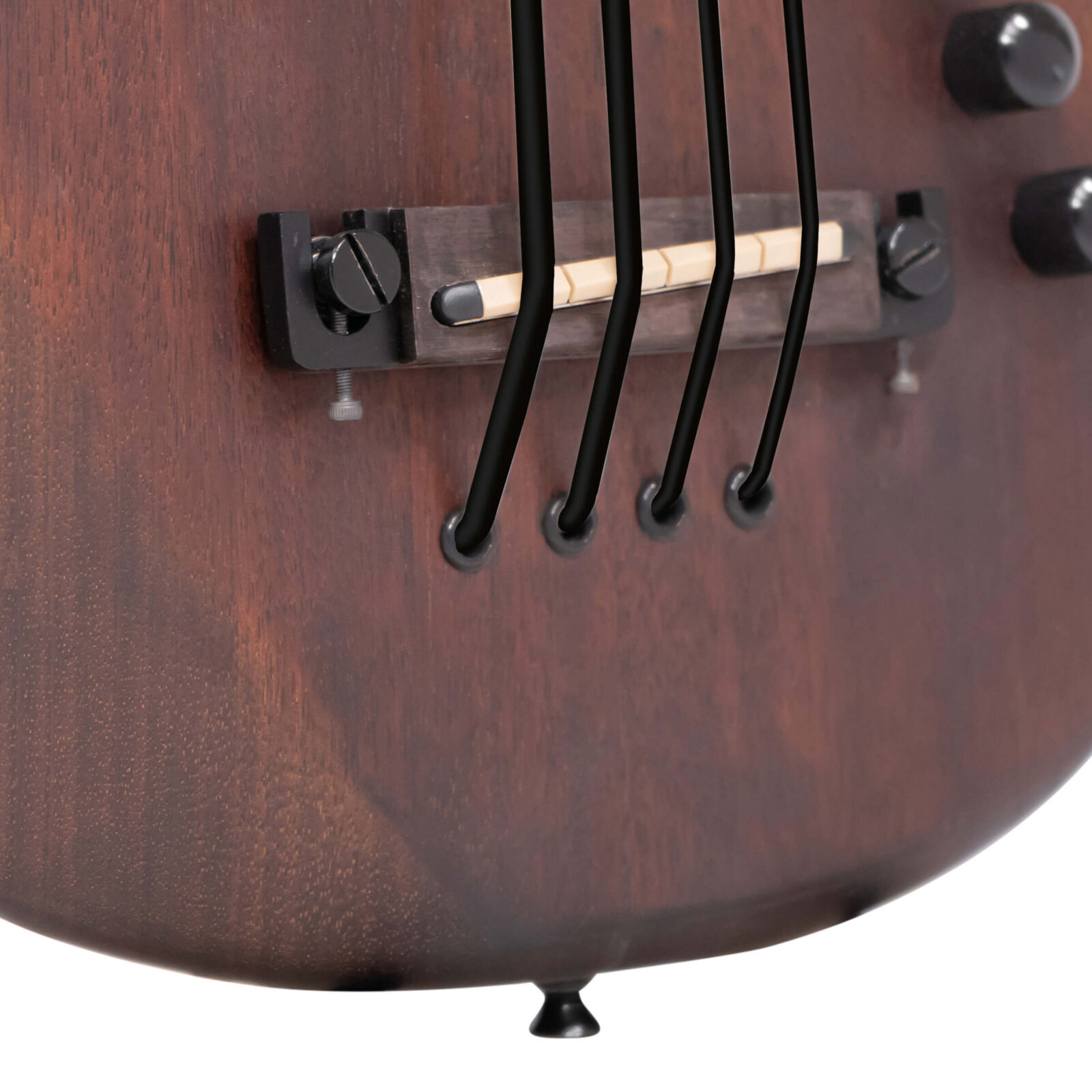 ME-BassFL: 23-Inch Scale Fretless Electric MicroBass with Gig Bag - Image 3