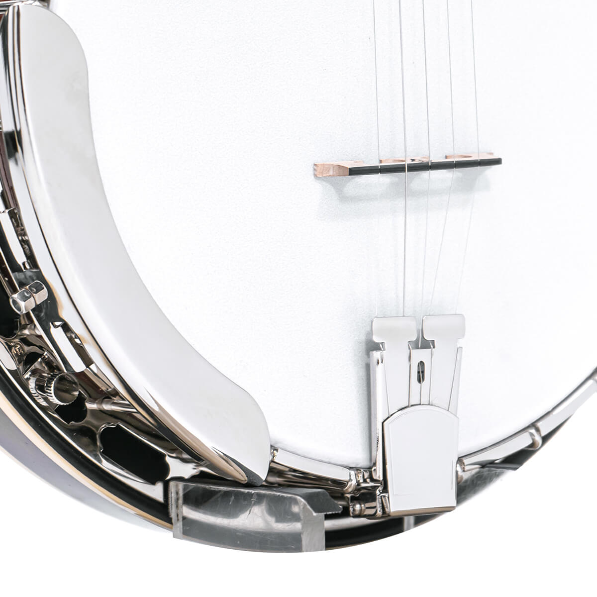 Mastertone® OB-3RF/L: Orange Blossom Resonator Radiused Left Handed Banjo with Case - Image 3