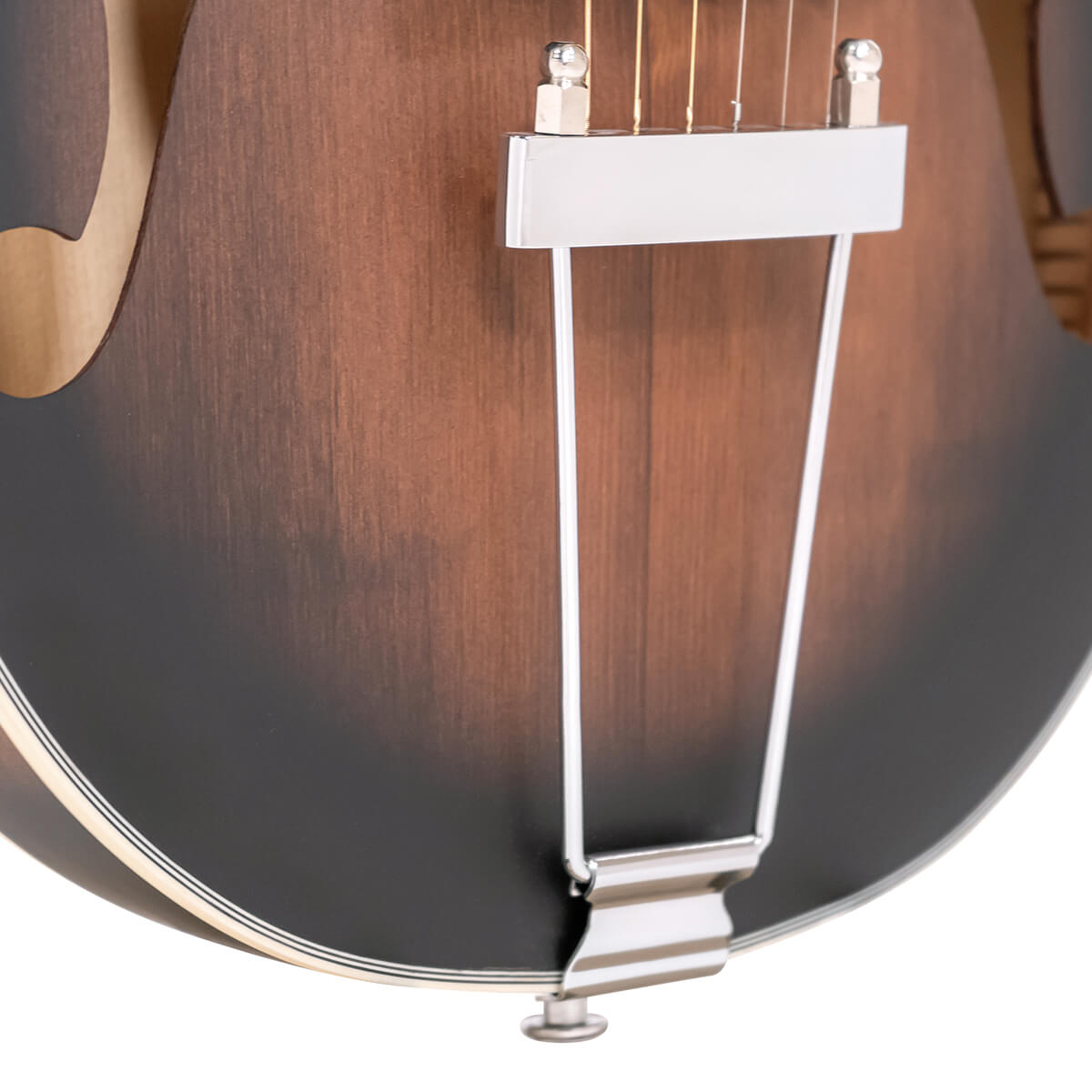 A-6/L: A-style Lefty Mando-Guitar with Pickup and Gig Bag - Image 3