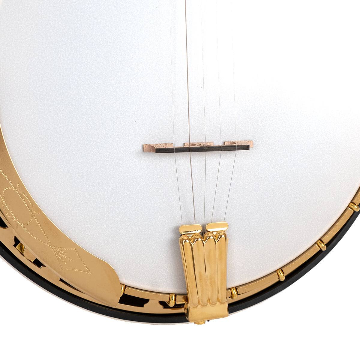 Mastertone® OB-Grandee: Orange Blossom Grandee Resonator Banjo with Case - Image 3