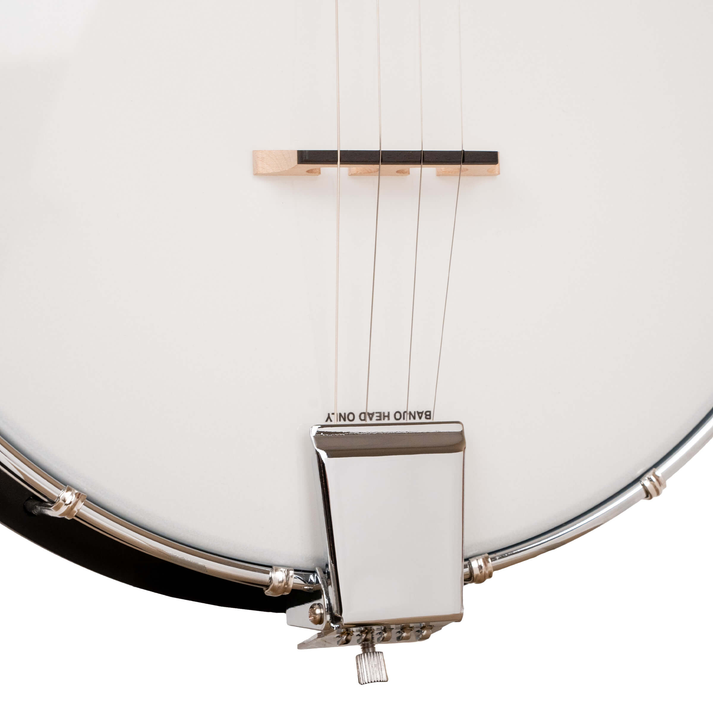 AC-4P/L: Acoustic Composite 4-String Openback Plectrum Left-Handed Banjo with Gig Bag - Image 3