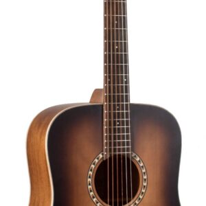 Teton STS100DVS Dreadnought Acoustic Guitar - Mahogany Back & Sides - Solid Spruce Top