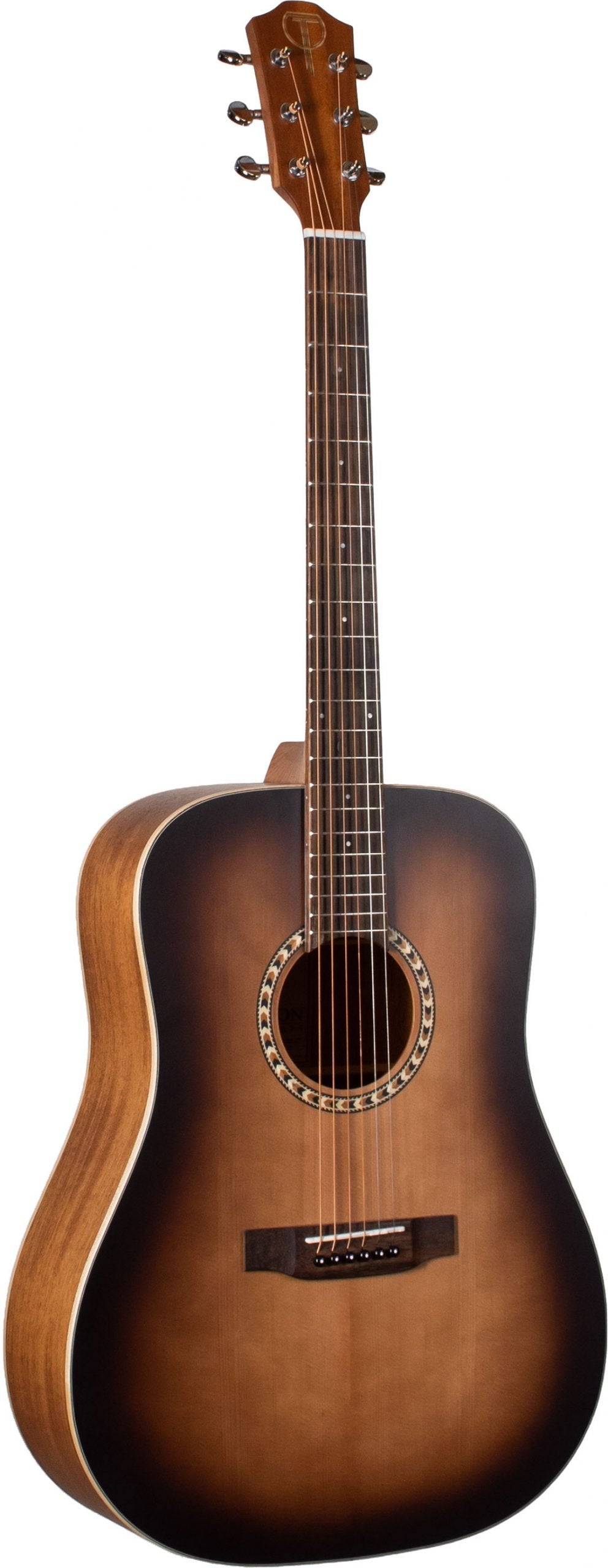 Teton STS100DVS Dreadnought Acoustic Guitar - Mahogany Back & Sides - Solid Spruce Top