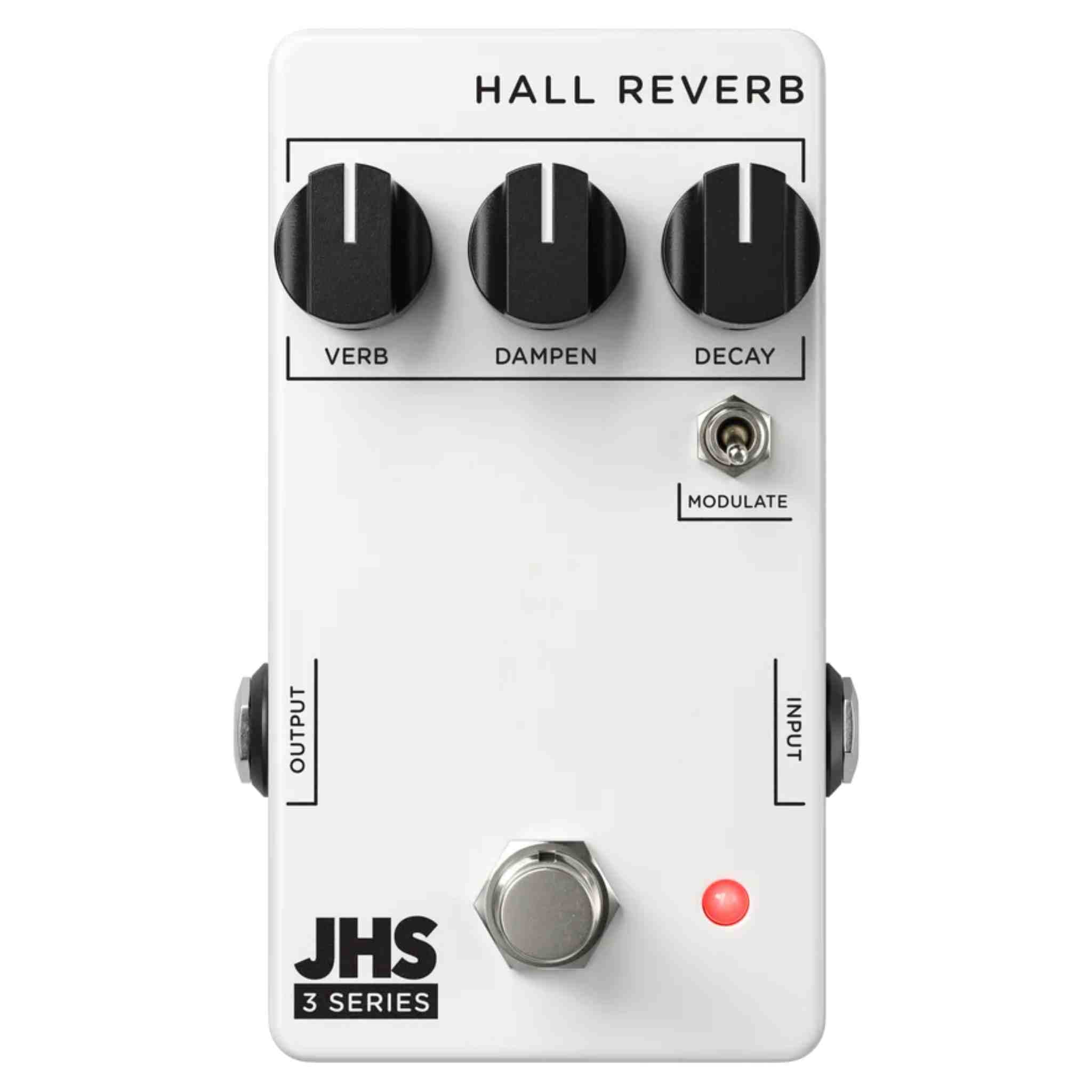 JHS 3 Series Hall Reverb - White