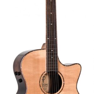 Teton STA170CEHB Auditorium Acoustic Guitar - Solid Spruce Top - Layered Acacia Back and Sides