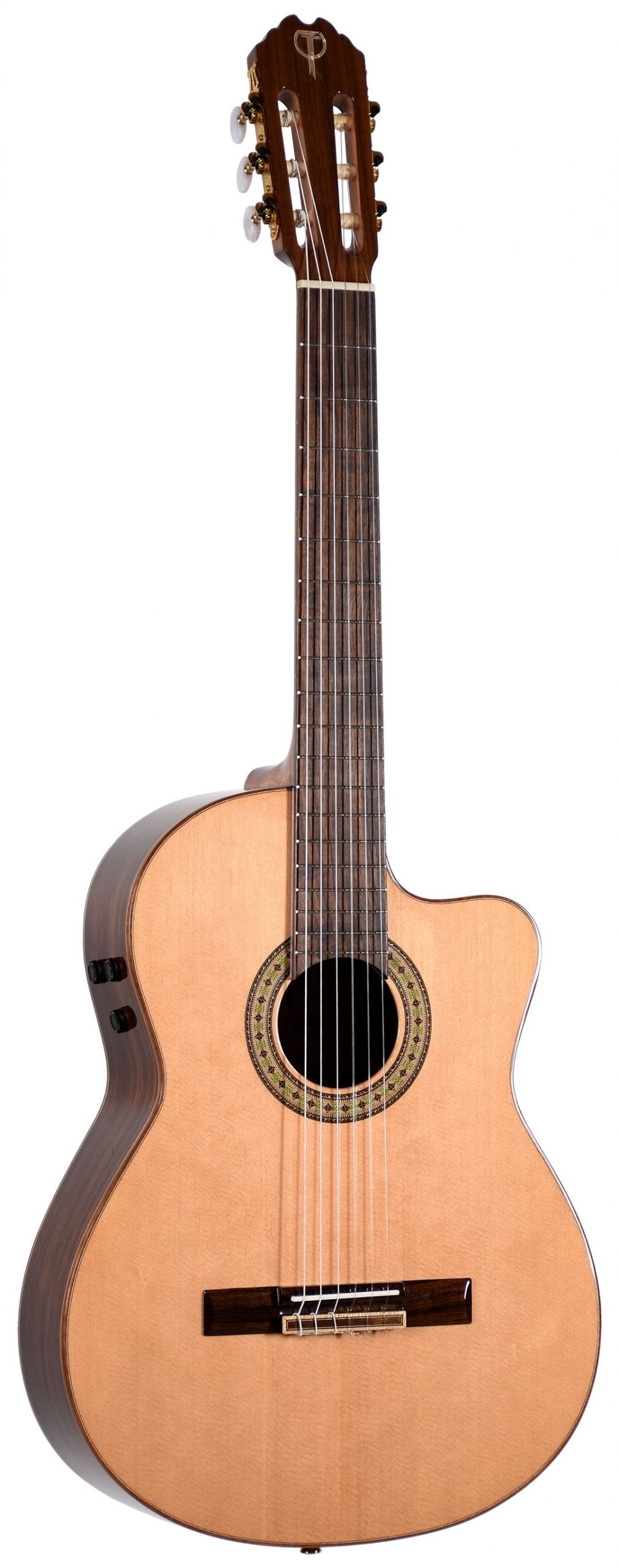 Teton STC180CENT Classical Guitar - Ebony Back & Sides