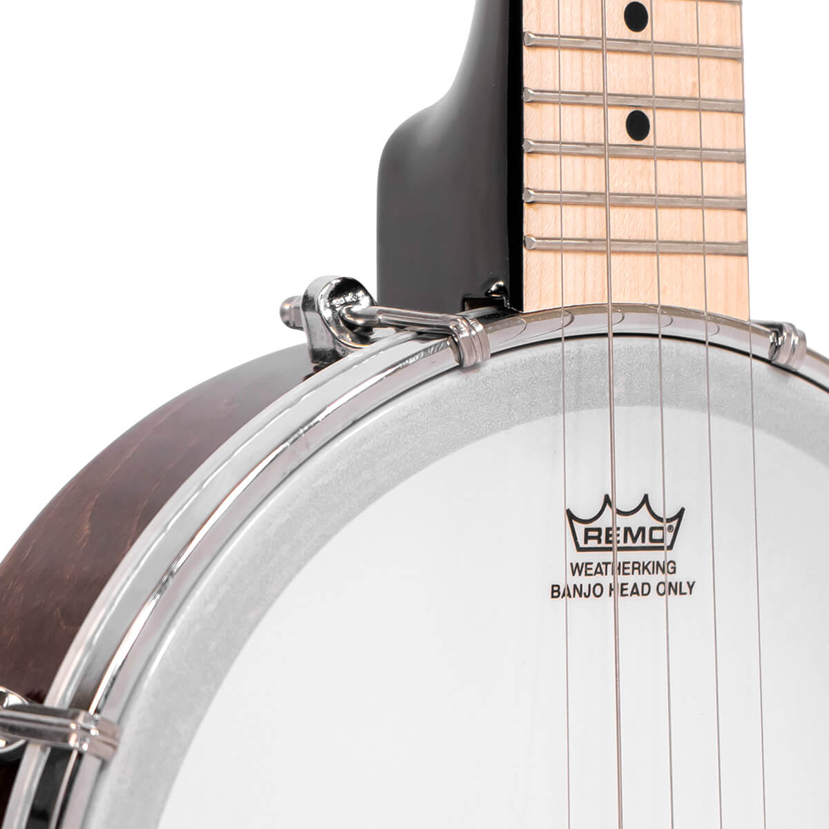 Plucky Traveler Banjo with Gig Bag - Image 3
