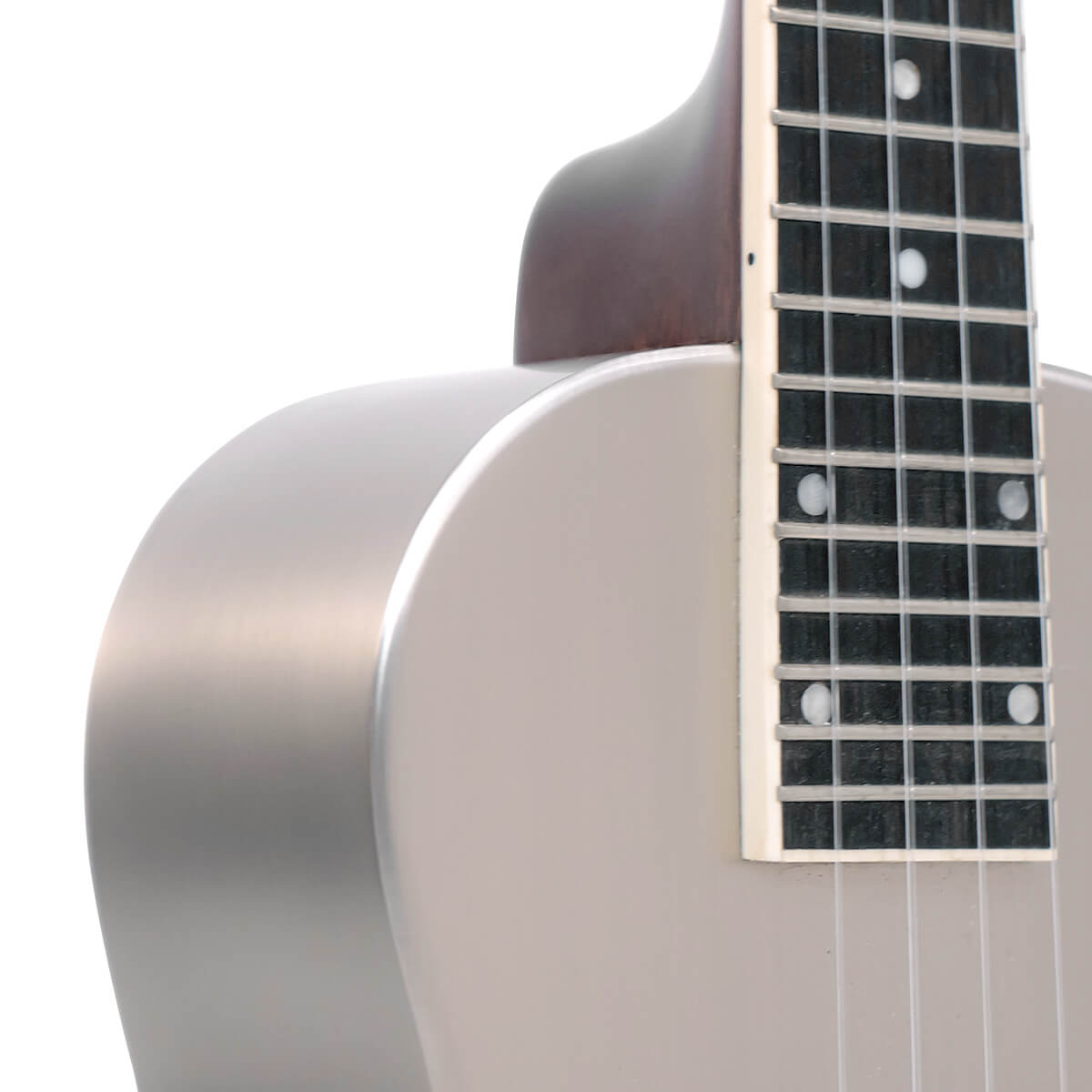ResoUke: Concert-Scale Metal Body Resonator Ukulele with Gig Bag - Image 4