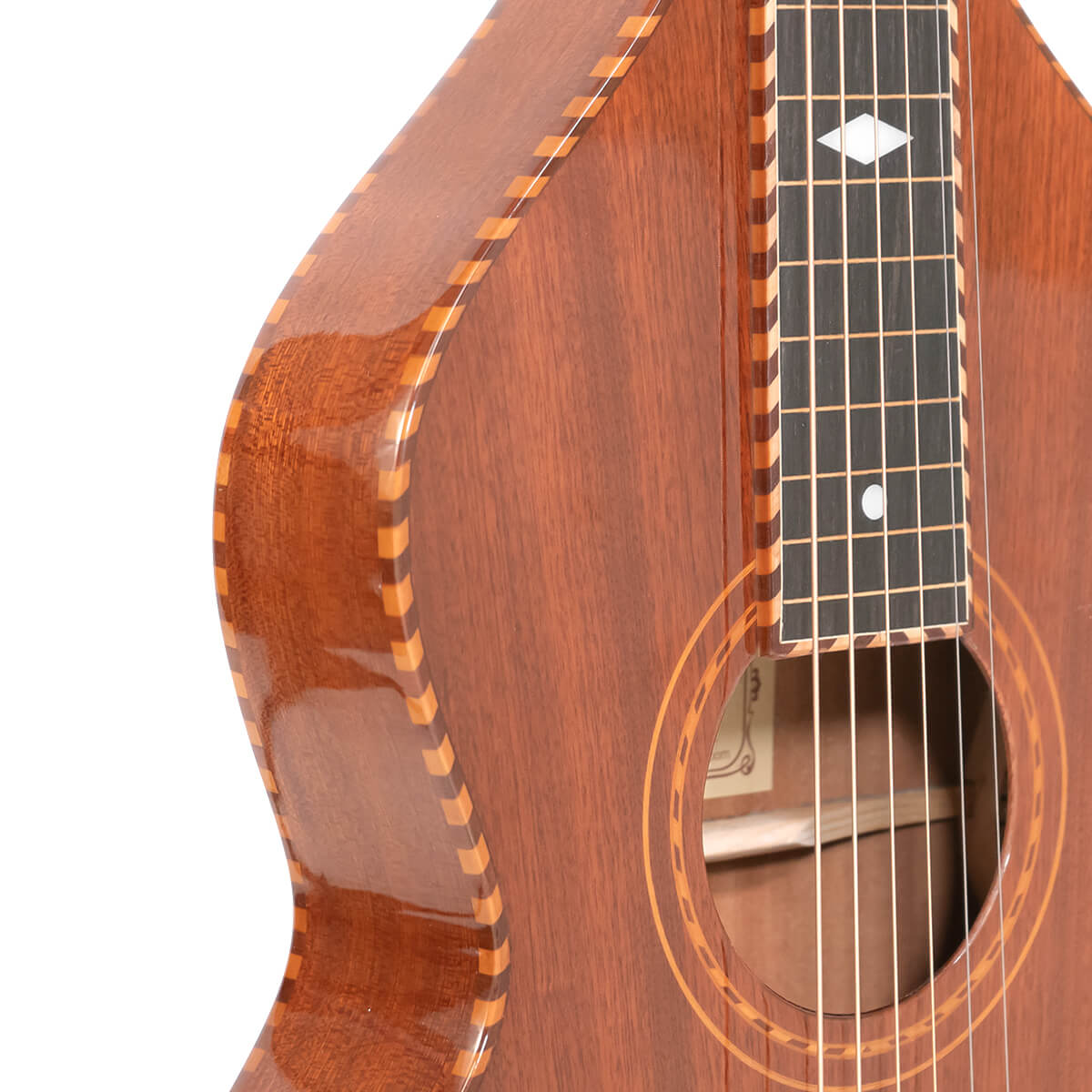 SM-Weissenborn+/L: Left-Handed Hawaiian-Style Slide Guitar with Case - Image 4