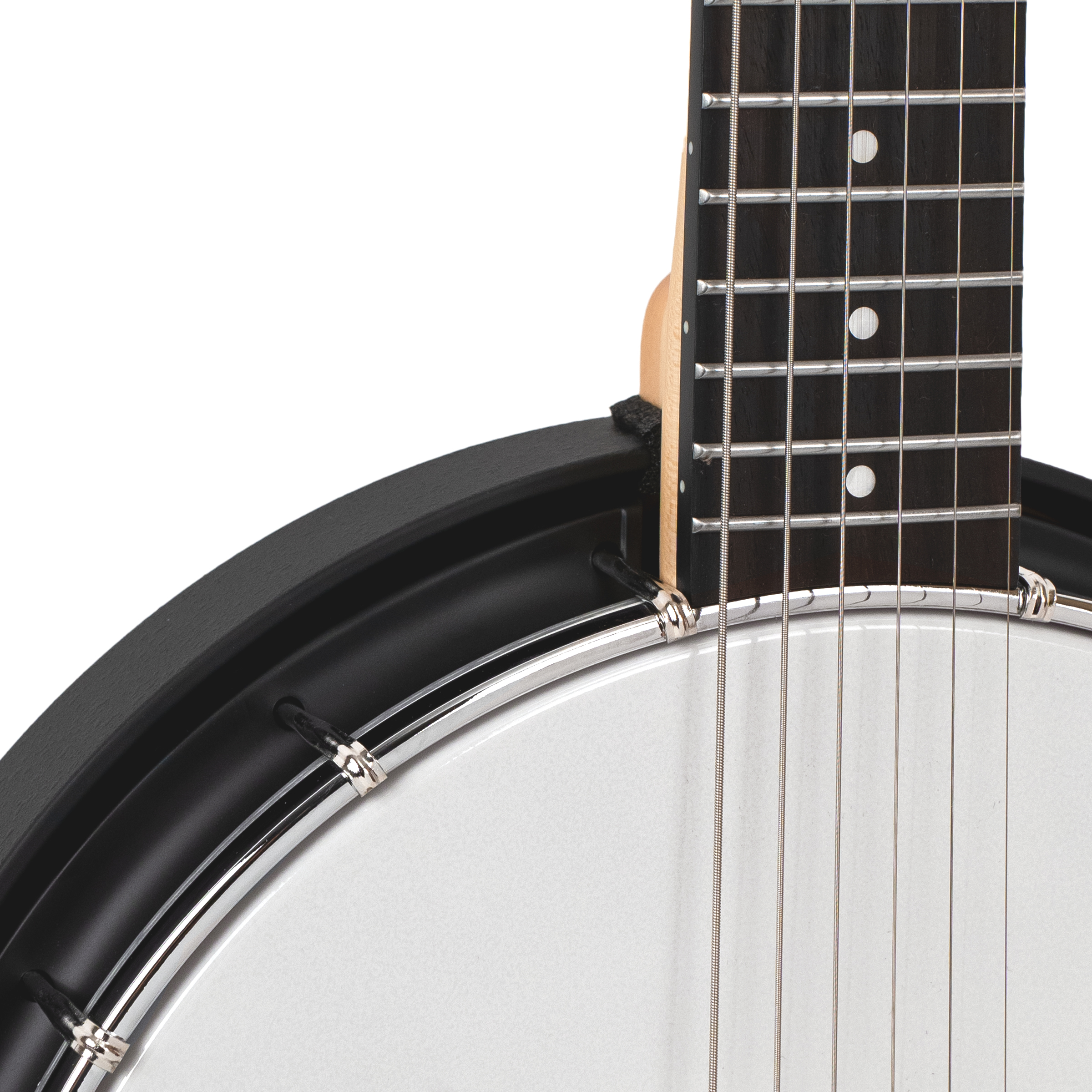 AC-6+/L: Acoustic Composite Lefty Banjitar with Pickup and Gig Bag - Image 4