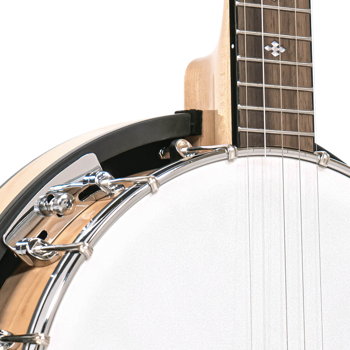 CC-100RW: Cripple Creek Resonator Banjo with Wide Fingerboard with Bag - Image 4