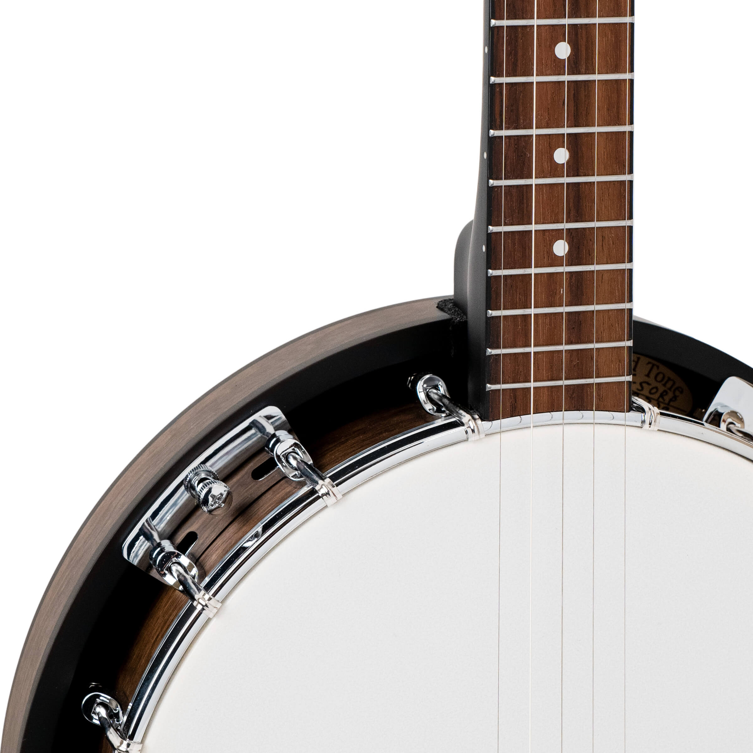 CC-50RP: Cripple Creek Resonator Banjo with Planetary Tuners and Gig Bag - Image 4