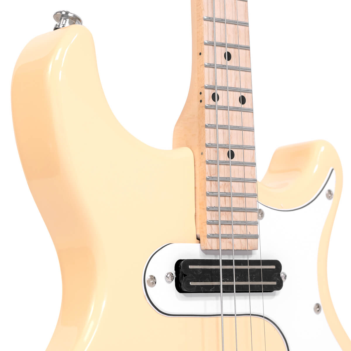 GME-6/L: Lefty 6-String Solid Body Guitar with Gig Bag - Image 4
