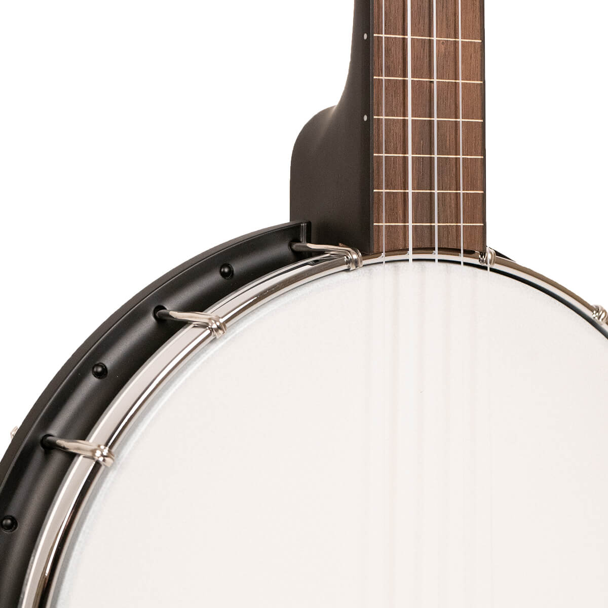 AC-1FL/L: Fretless Acoustic Composite 5-String Open Back Lefty Banjo with Gig Bag - Image 4