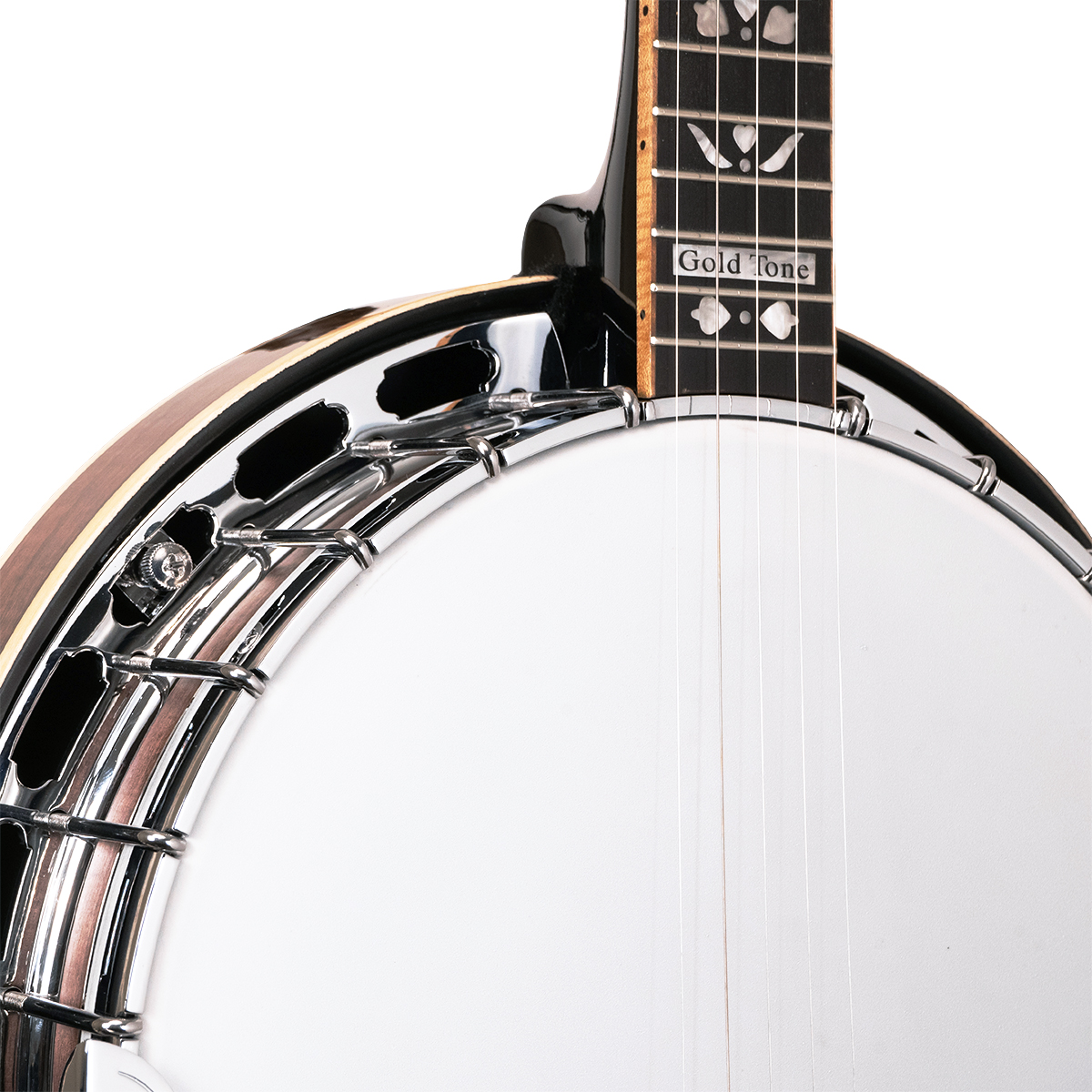 Mastertone® OB-250+: Orange Blossom Banjo with JLS #12 Tone Ring with Case - Image 4