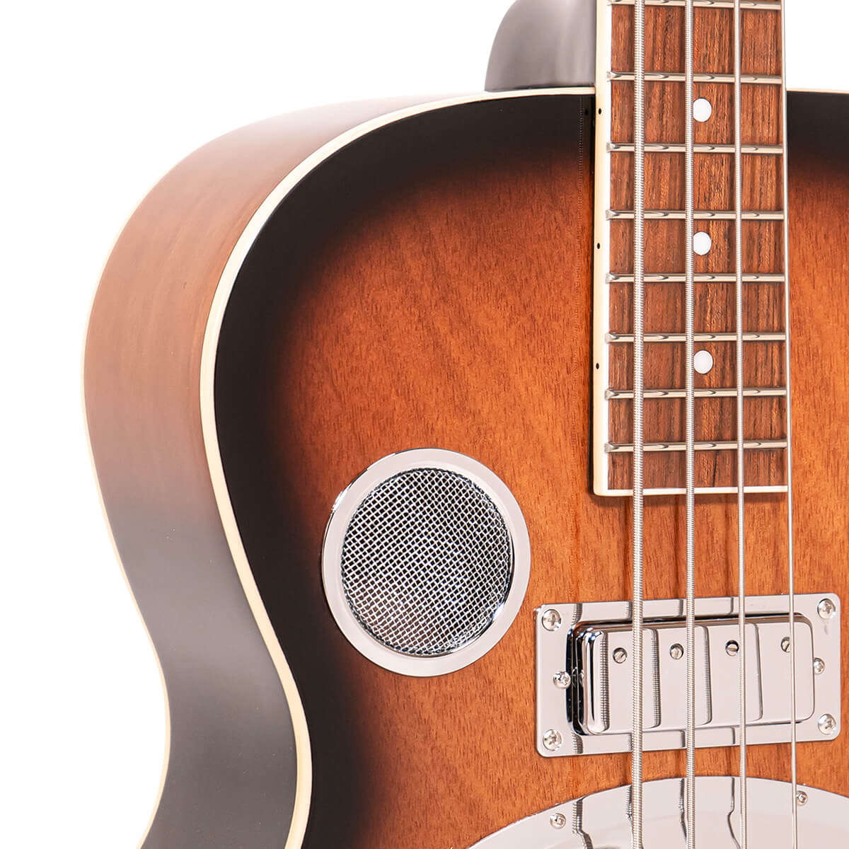 PBB/L: Lefty Paul Beard Signature-Series Resonator Bass Guitar with Case - Image 4