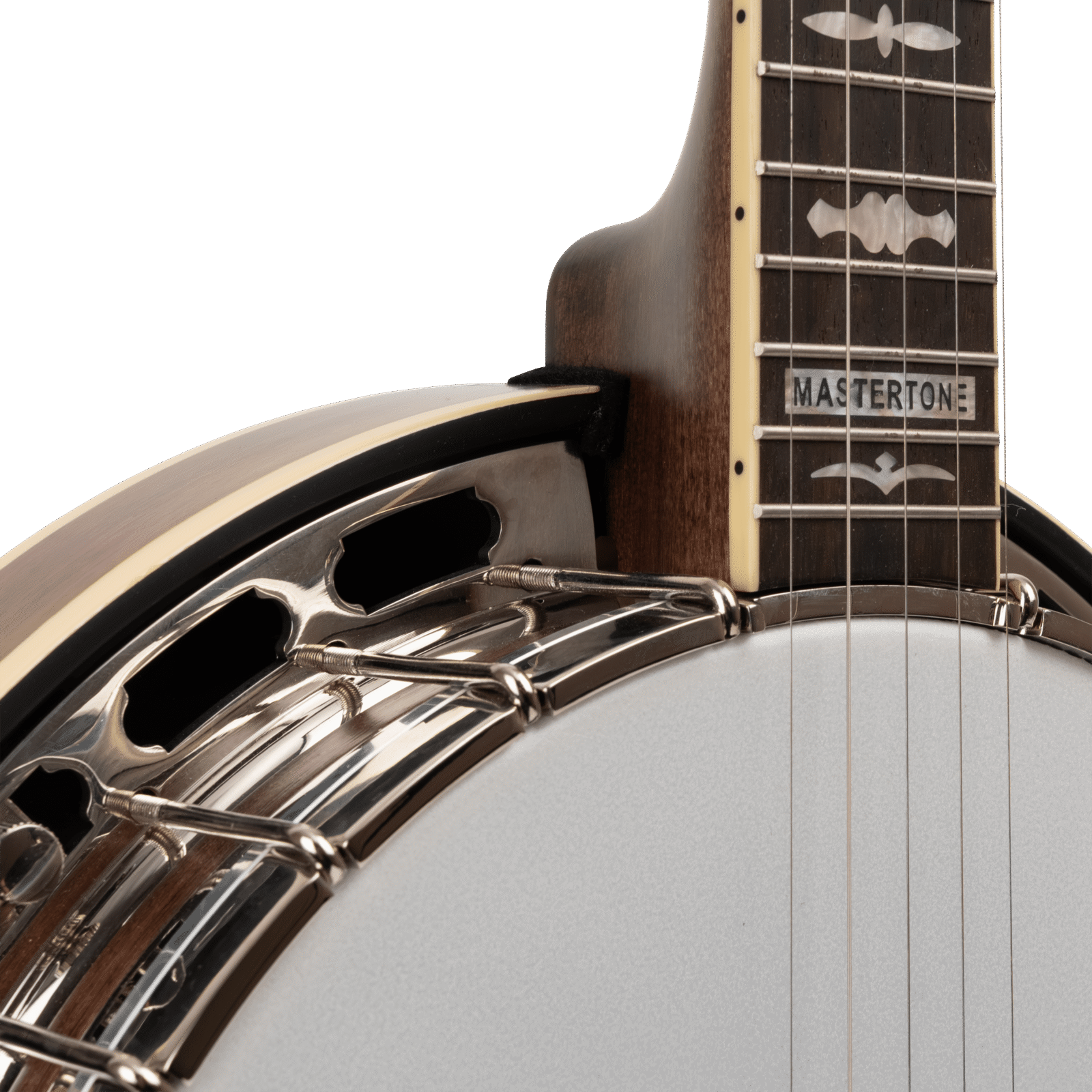Mastertone® OB-150RF/L: Lefty Orange Blossom Radiused Banjo with Case - Image 4