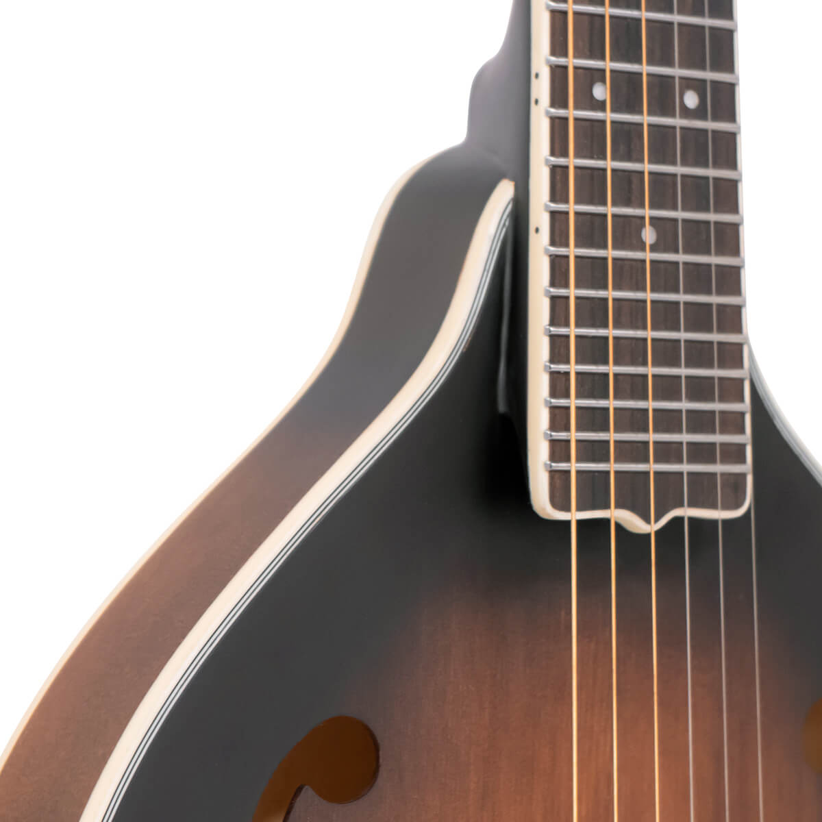 A-6/L: A-style Lefty Mando-Guitar with Pickup and Gig Bag - Image 4