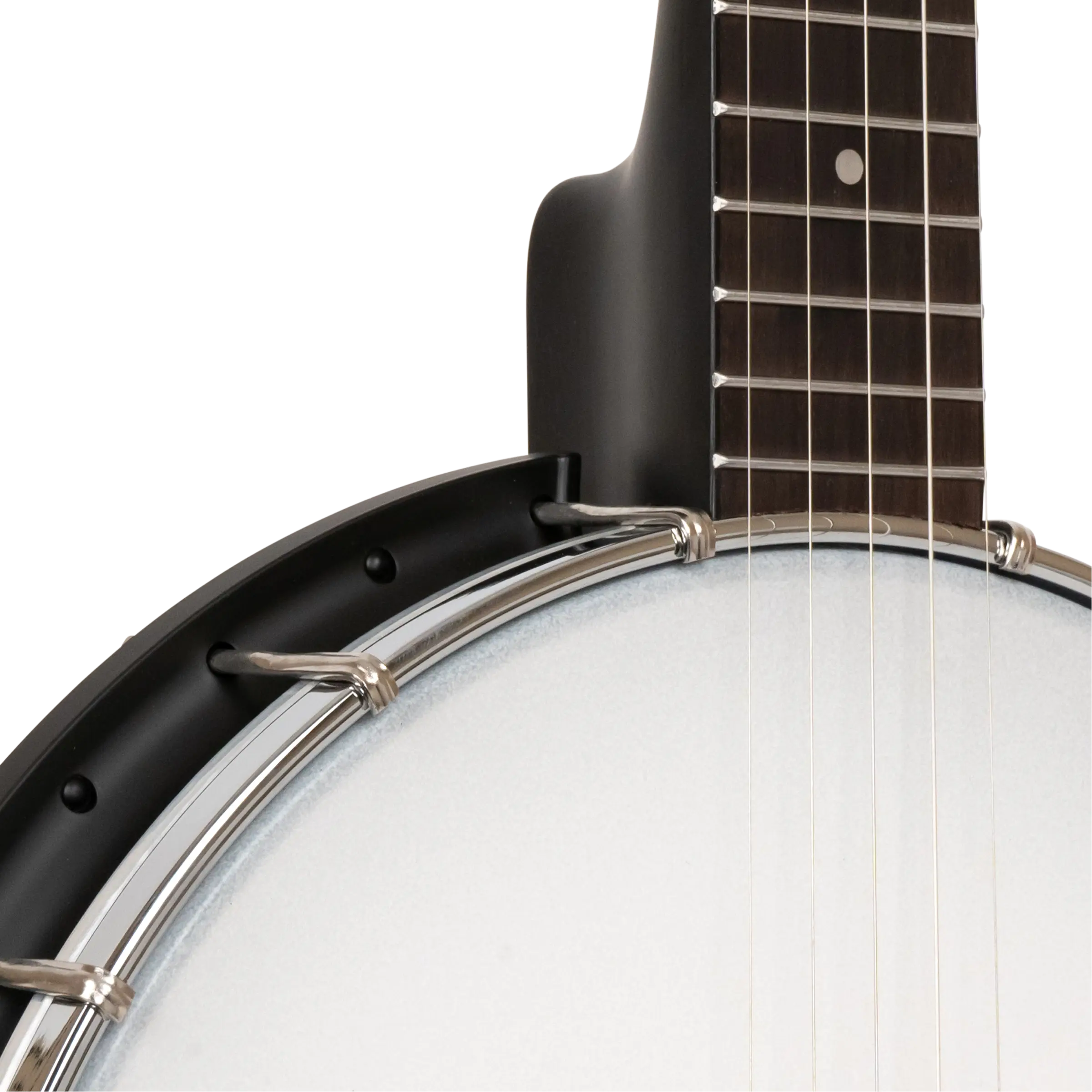 AC-1/L: Left-hand Acoustic Composite 5-String Open Back Banjo with Gig Bag - Image 4