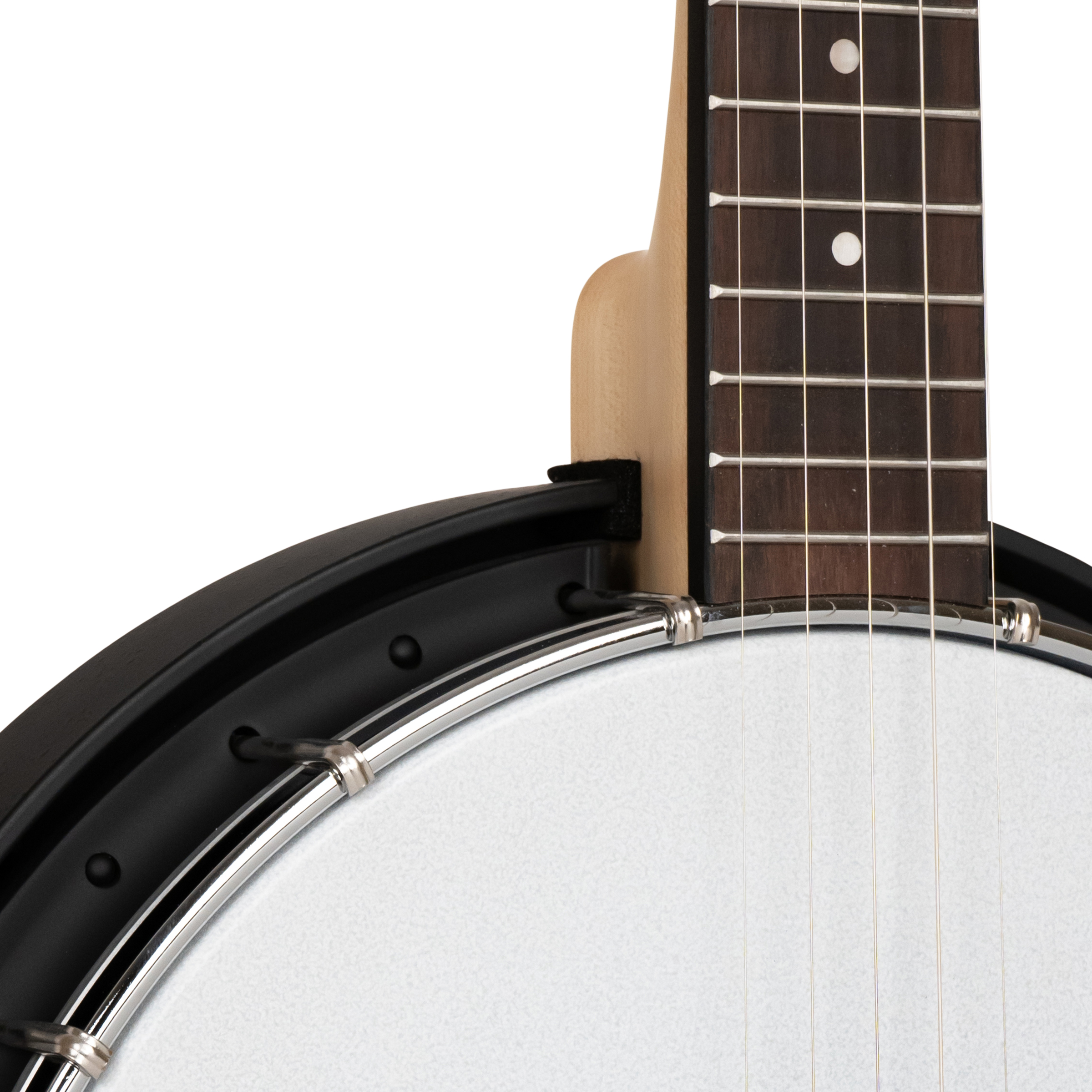 AC-5/L: Acoustic Composite 5-String Lefty Banjo with Gig Bag - Image 4