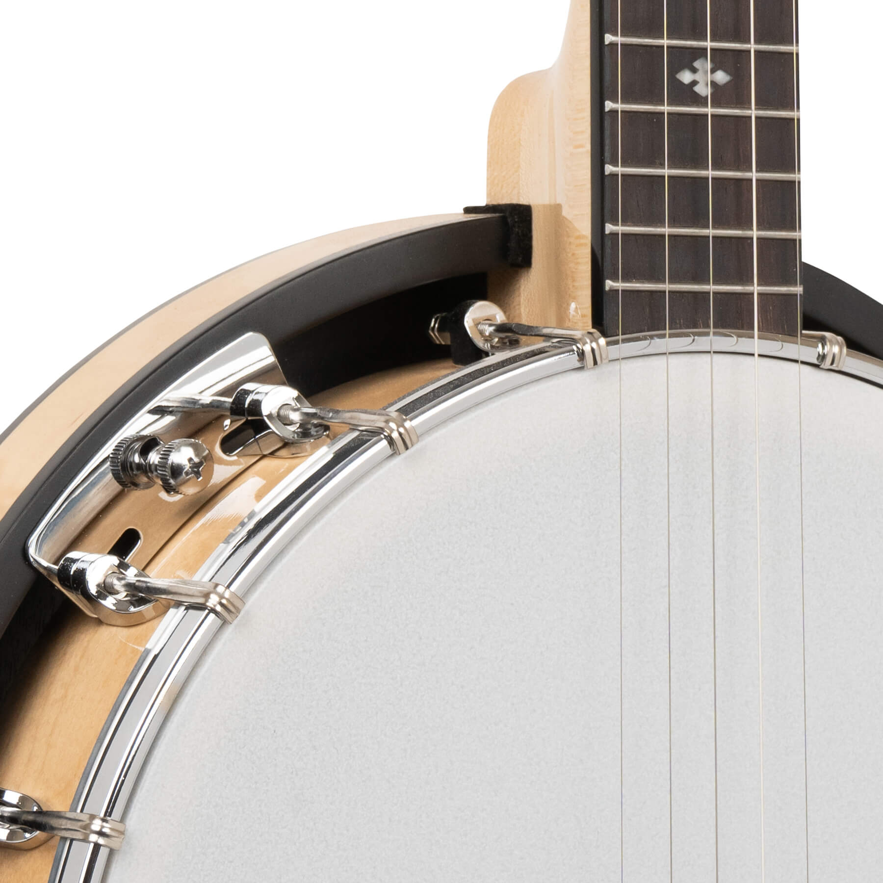 CC-100R/L: Lefty Cripple Creek Resonator Banjo with Gig Bag - Image 4