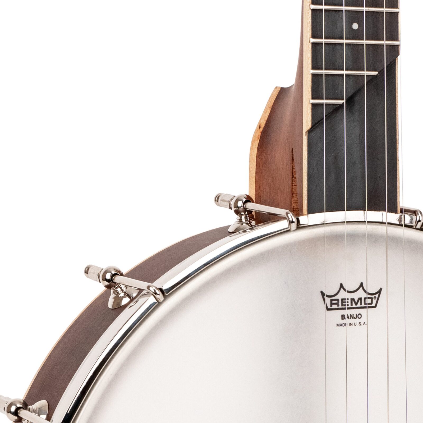 HM-100/L: High Moon Left-handed Open Back Banjo with Case - Image 4