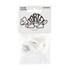 Dunlop Tortex® Sharp Picks - 1.50mm - Bag Of 12 Picks