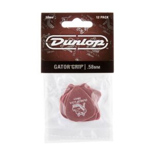 Dunlop Gator Grip® Picks - .58mm - Pack Of 12 Picks