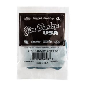 Dunlop Gator Grip® Picks - 1.14mm - Bag Of 72 Picks