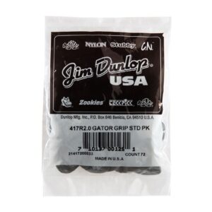 Dunlop Gator Grip® Picks - 2.00mm - Bag Of 72 Picks