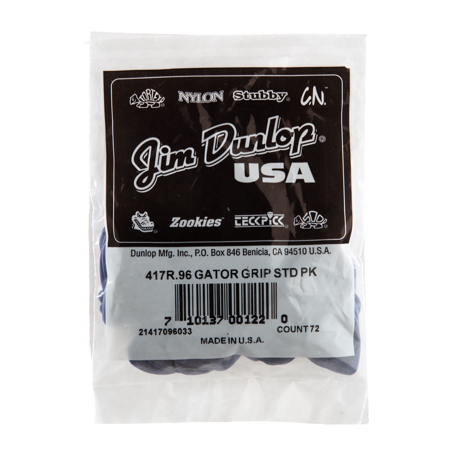 Dunlop Gator Grip® Picks - .96mm - Bag Of 72 Picks