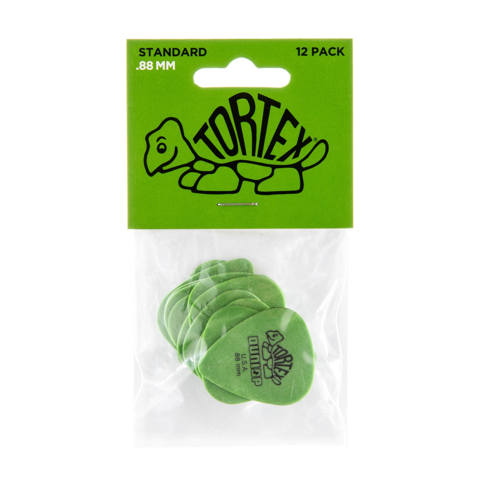 Dunlop Tortex® Standard Picks - .88mm - Pack Of 12 Picks
