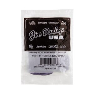 Dunlop Tortex® Standard Picks - 1.14mm - Bag Of 72 Picks