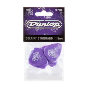 Dunlop Delrin 500 Guitar Picks - 1.50mm - Pack Of 12 Picks