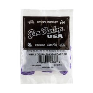 Dunlop Delrin 500 Guitar Picks - 1.50mm - Bag Of 72 Picks