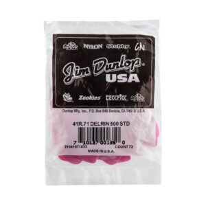 Dunlop Delrin 500 Guitar Picks - .71mm - Bag Of 72 Picks