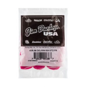 Dunlop Delrin 500 Guitar Picks - .96mm - Bag Of 72 Picks
