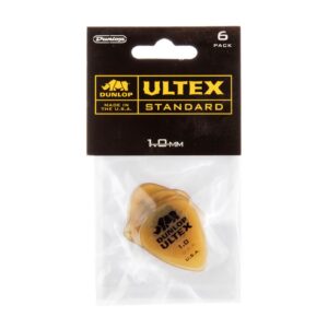 Dunlop Ultex® Standard Picks - 1.00mm - Pack Of 6 Picks