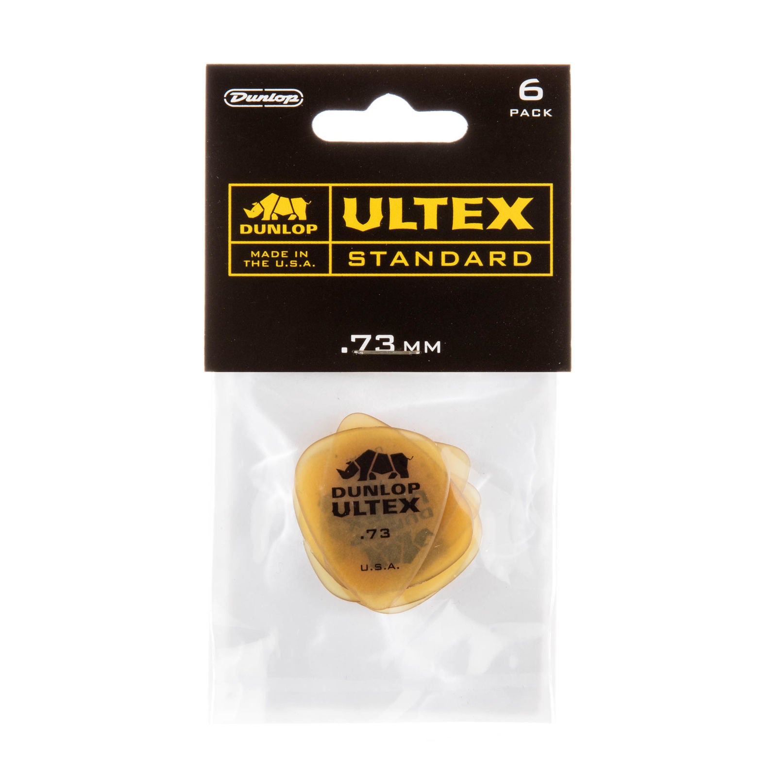 Dunlop Ultex® Standard Picks - .73mm - Pack Of 6 Picks