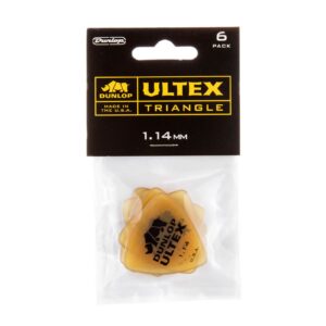 Dunlop Ultex® Triangle Picks - 1.14mm - Bag Of 6 Picks