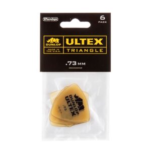 Dunlop Ultex® Triangle Picks - .73mm - Pack Of 6 Picks